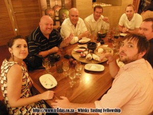 Guests of the Whisky Tasting Fellowship