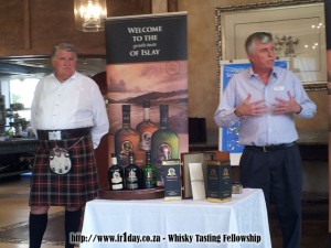 Bunnahabhain's Pierre Meintjes and Brian Glass