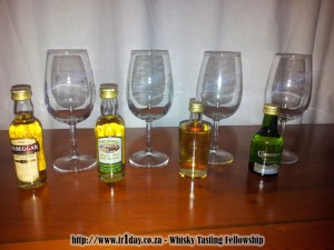 Cooley Distillery Twitter Whiskey Tasting Line-up