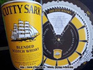 Cutty Sark Available in South Africa