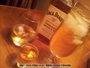 Drinking Jack Daniel's Tennessee Honey