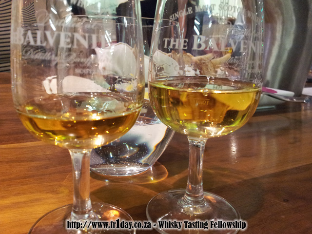 Balvenie 12 and 15 year olds