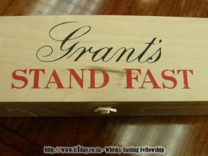 Grant's Stand Fast - waiting to be revealed