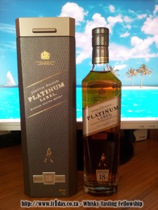 Johnnie Walker Platinum Label Unboxed