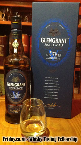Tasting Glen Grant Five Decades