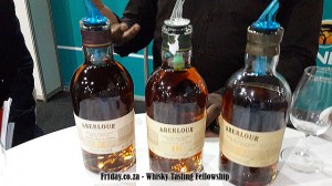 Tasting the Aberlour 12, 16 and 18 at Whisky Live SA