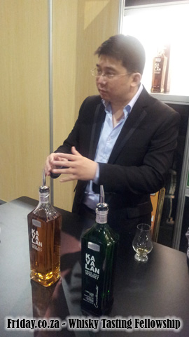 Ian Chang from Kavalan at FNB Whisky Live Festival
