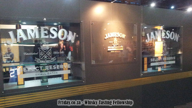 Jameson had an entire bar set up at FNB Whisky Live Festival