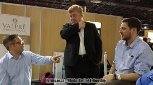 Gerry Tosh, Ian Logan & Rob Allanson at Whisky Live SA