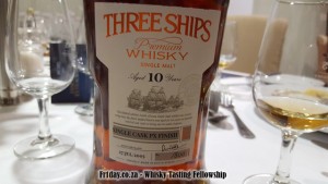 Three Ships PX Finish close-up