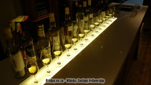 Blending room tasting at Glenfiddich