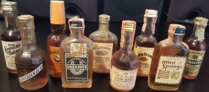 American whiskey miniatures from 1930s-1970s