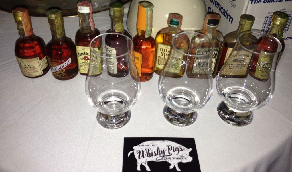 Drinking American Whiskey history out of Glencairn glasses