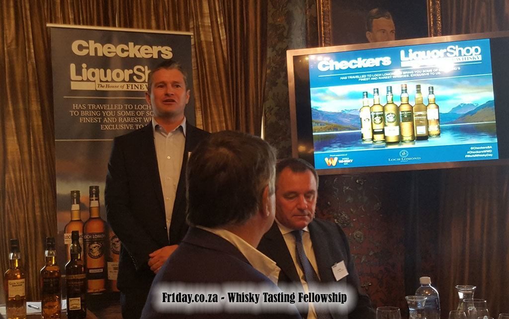 Joseph Bronn from Checkers Liquorshop Introduces Loch Lomond and Glen Scotia