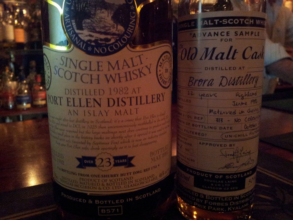 Port Ellen and Brora