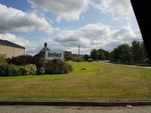 Arriving At Benriach Distillery