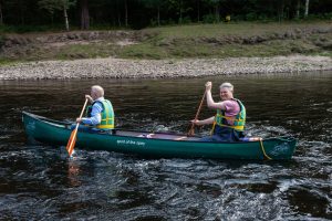 Enjoying The River Spey