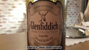 Glenfddfich 1974 Vintage - up close