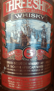 Three Ships 5yo 15th Anniversary