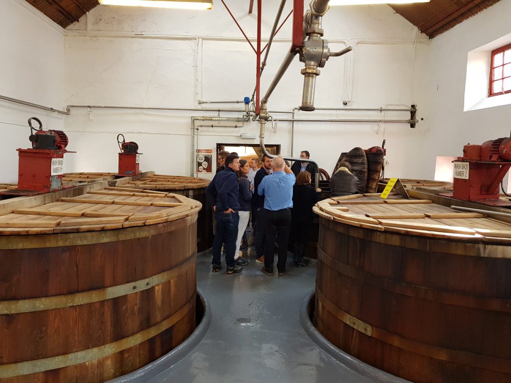 How The Wort Gets To The Glendronach Washbacks