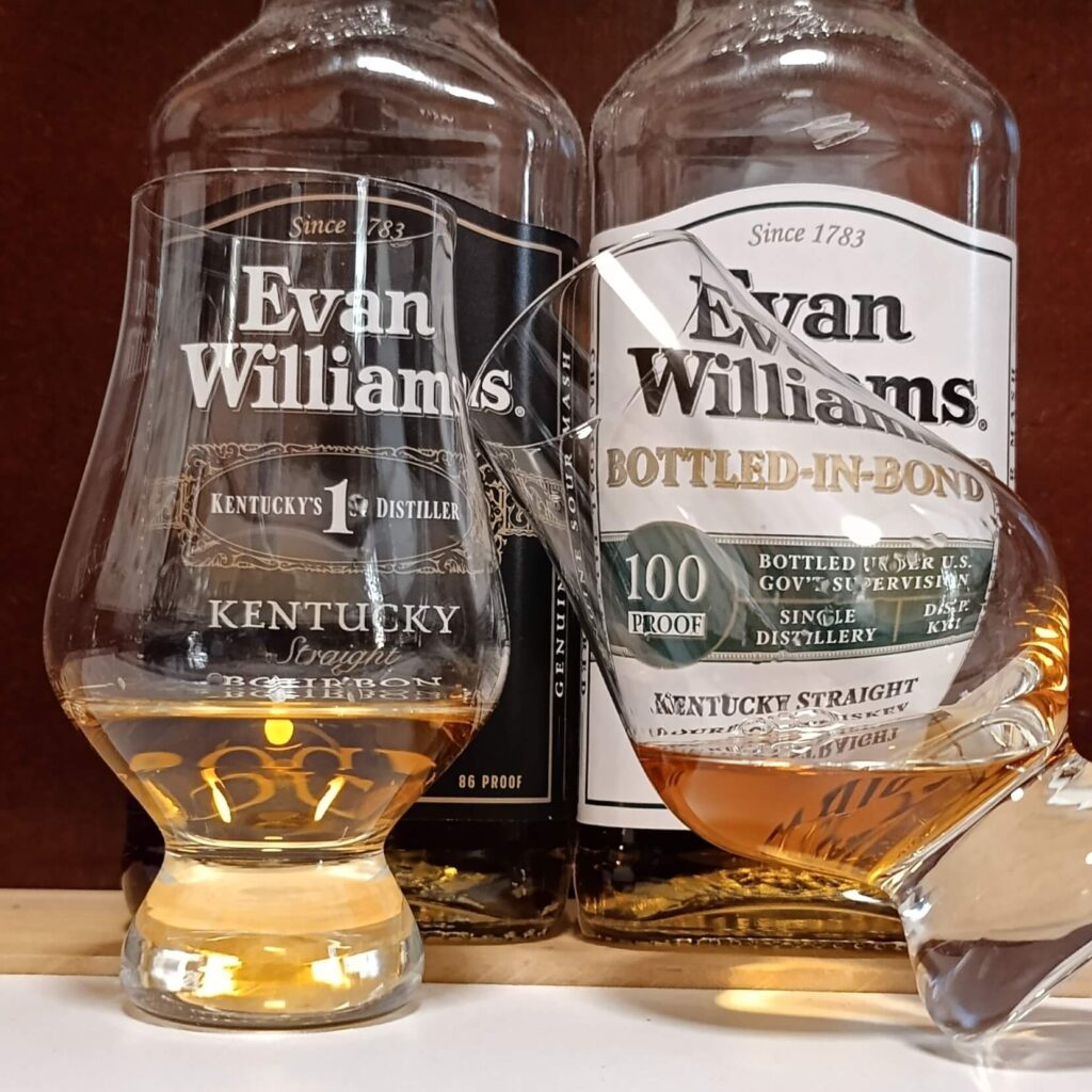 Evan Williams Black Label vs Bottled-in-Bond