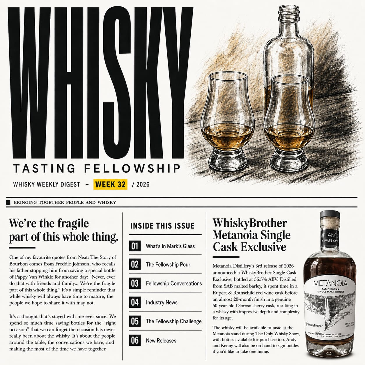 Whisky Weekly Digest - Week 32 / 2026