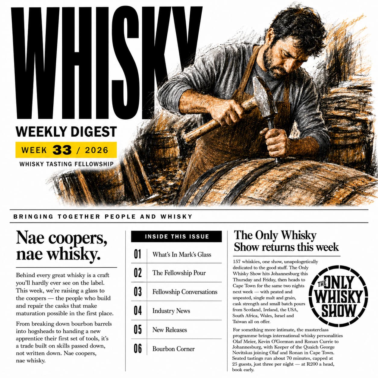 Whisky Weekly Digest - Week 33 / 2026