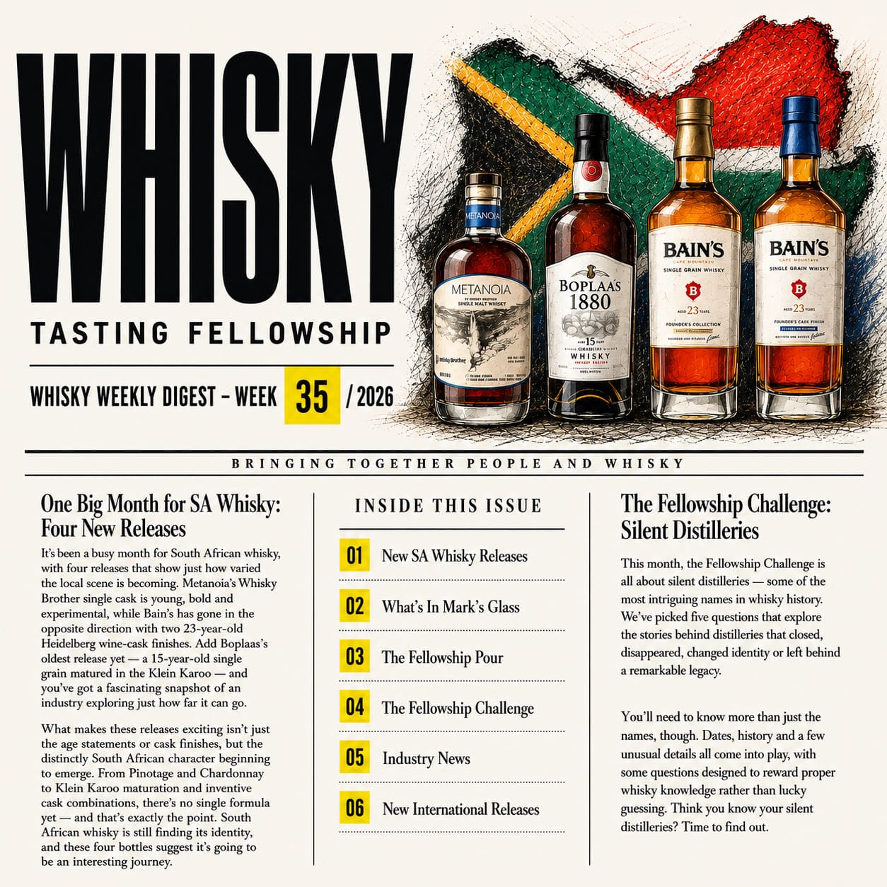 Whisky Weekly Digest - Week 35 / 2026