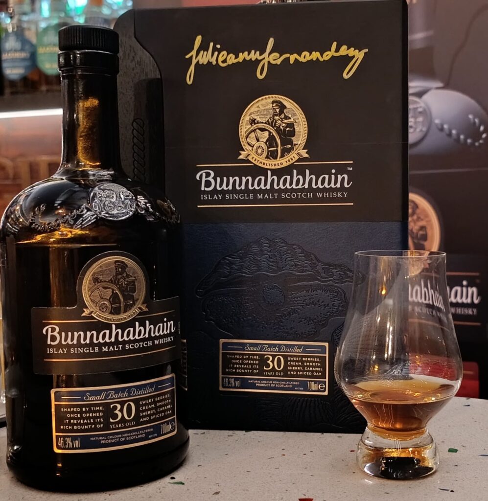 Bunnahabhain 30yo with Julieann Fernandez
