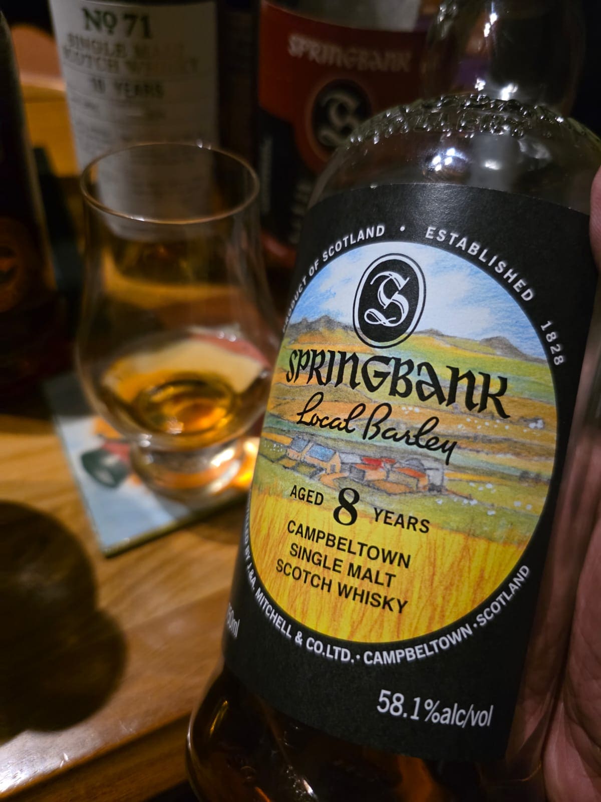 Vernen P - Springbank Local Barley 8yo