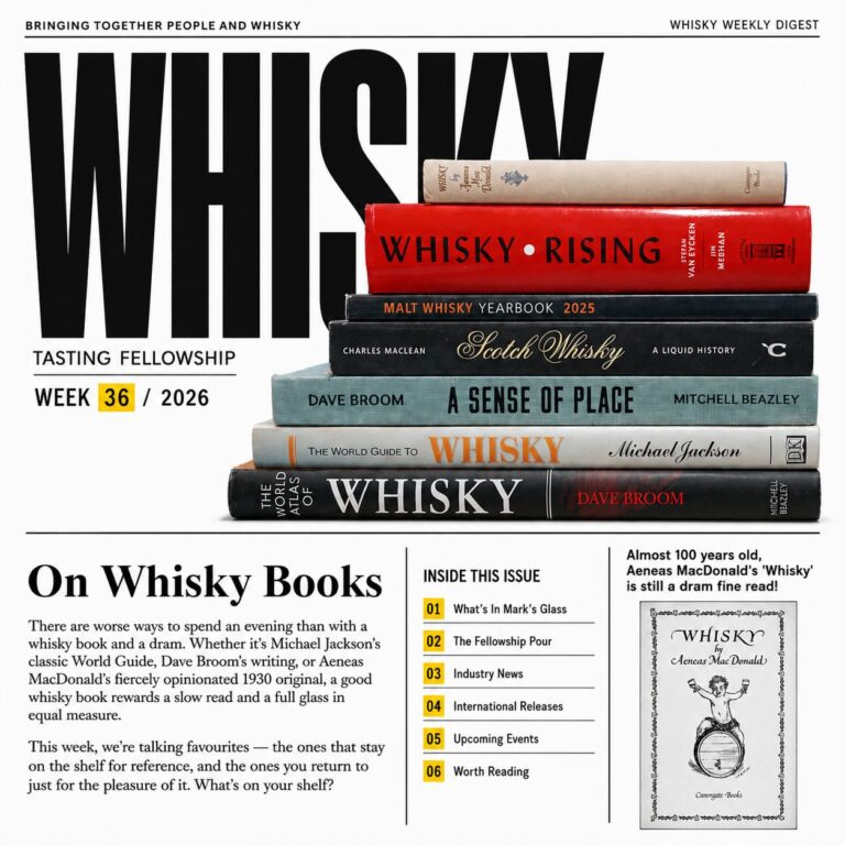 Whisky Weekly Digest — Week 36, 2026