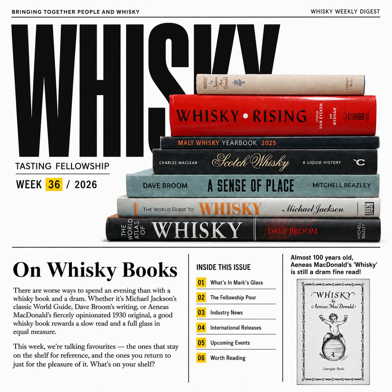 Whisky Weekly Digest - Week 36 / 2026