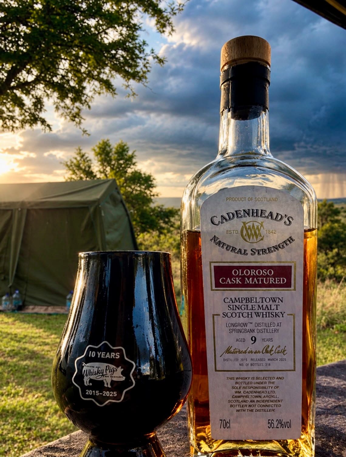 Russell H - Cadenheads Longrow 9 Year Old Oloroso Cask Matured