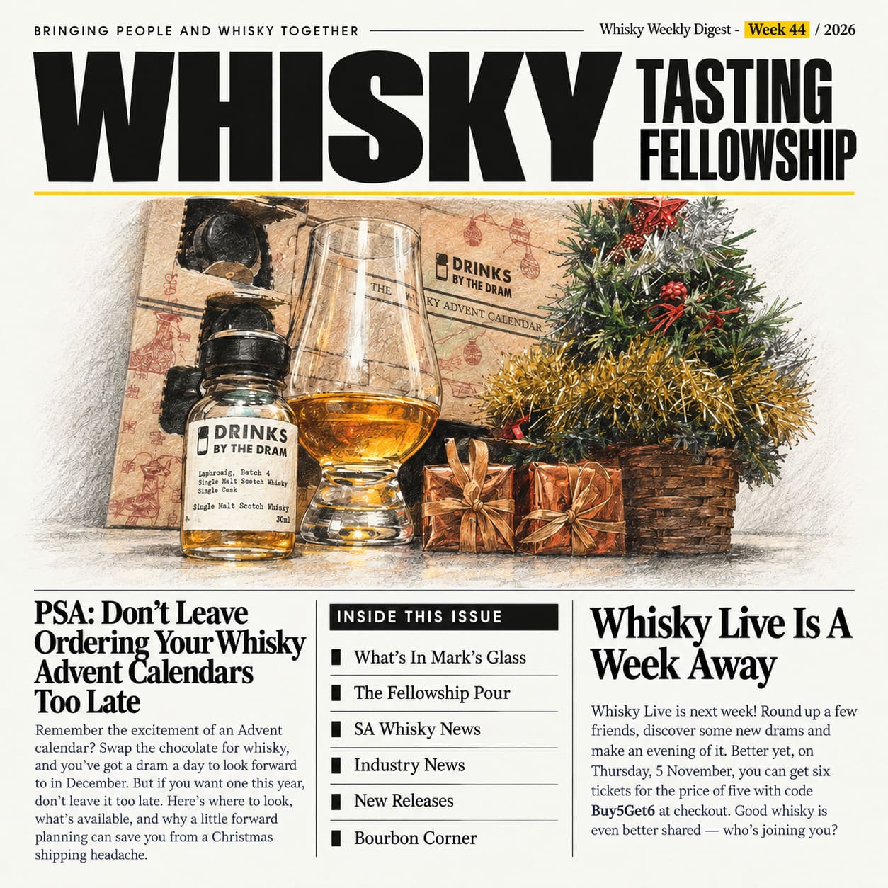 Whisky Weekly Digest - Week 44 / 2026