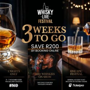 Whisky Live Festival - 3 Weeks to Go