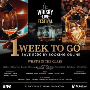 Whisky Live Festival - 1 Week to Go